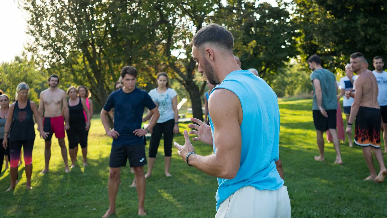 Coach del movimento durante la formazione intensiva Moveinside